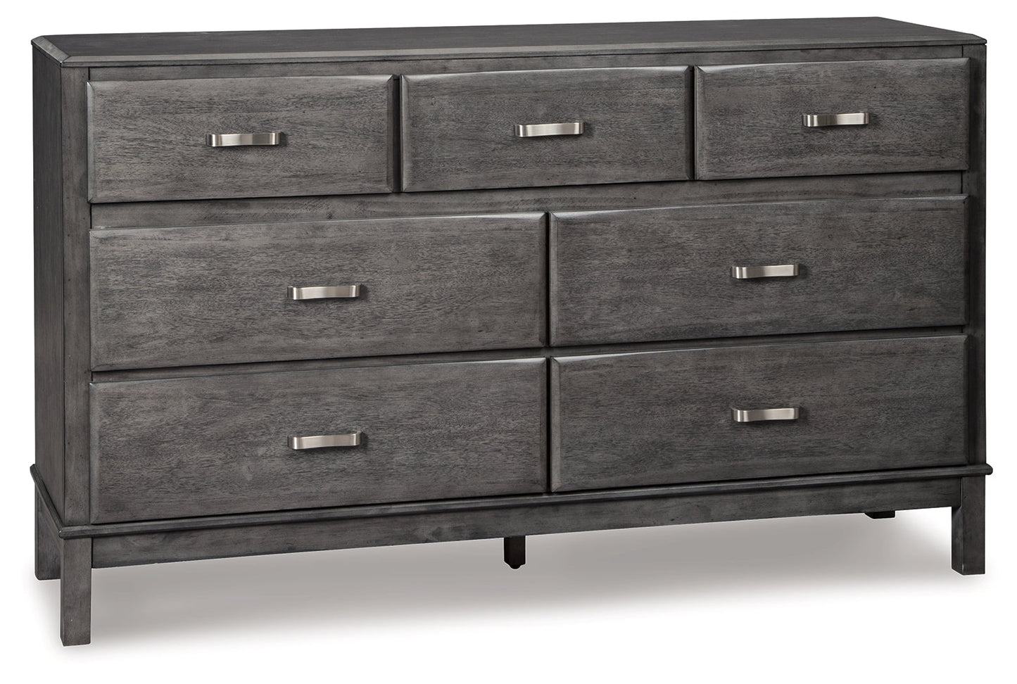 Caitbrook Gray King Storage Bedroom Set with Dresser and Nightstand
