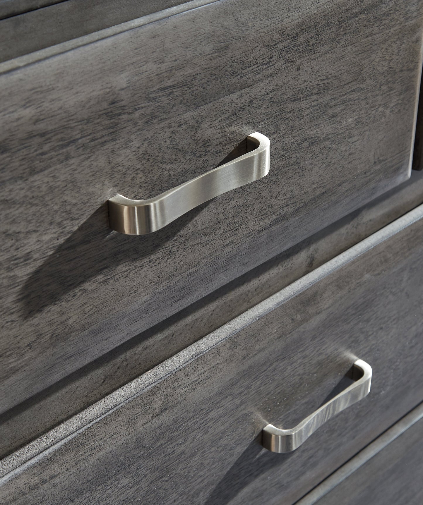 Caitbrook Gray Queen Storage Bedroom Set with Dresser and 2 Nightstands