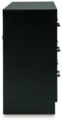 Kraeburn Brown/Black Dresser - Ornate Home