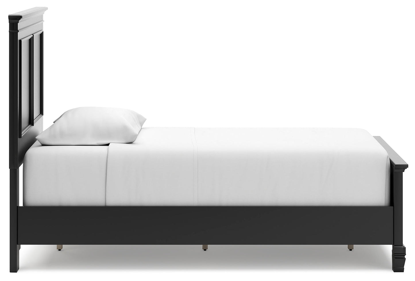 Lanolee Black Twin Panel Youth Bed