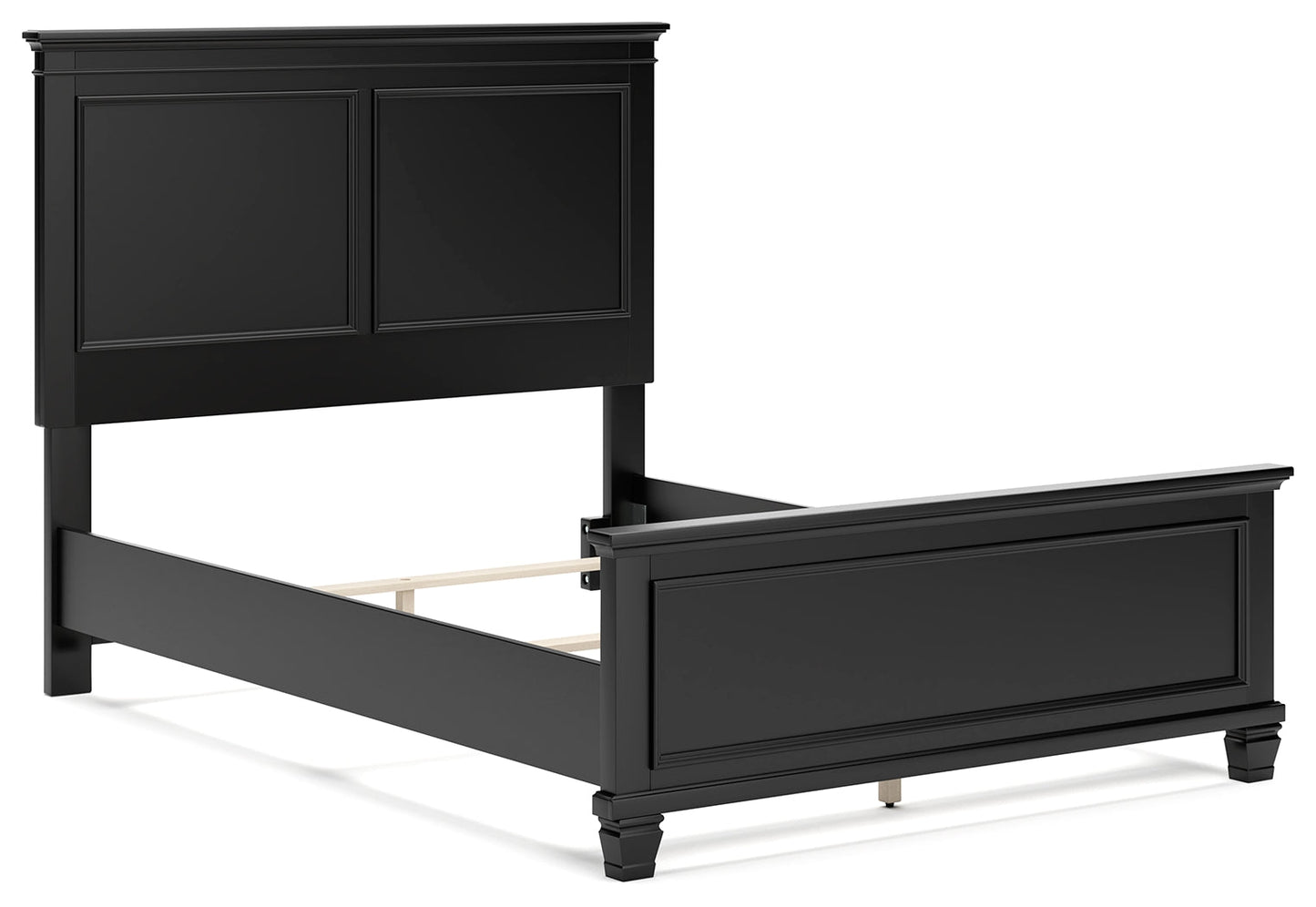 Lanolee Black Full Panel Youth Bed