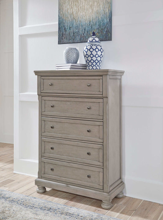 Lettner Light Gray 58"H Chest
