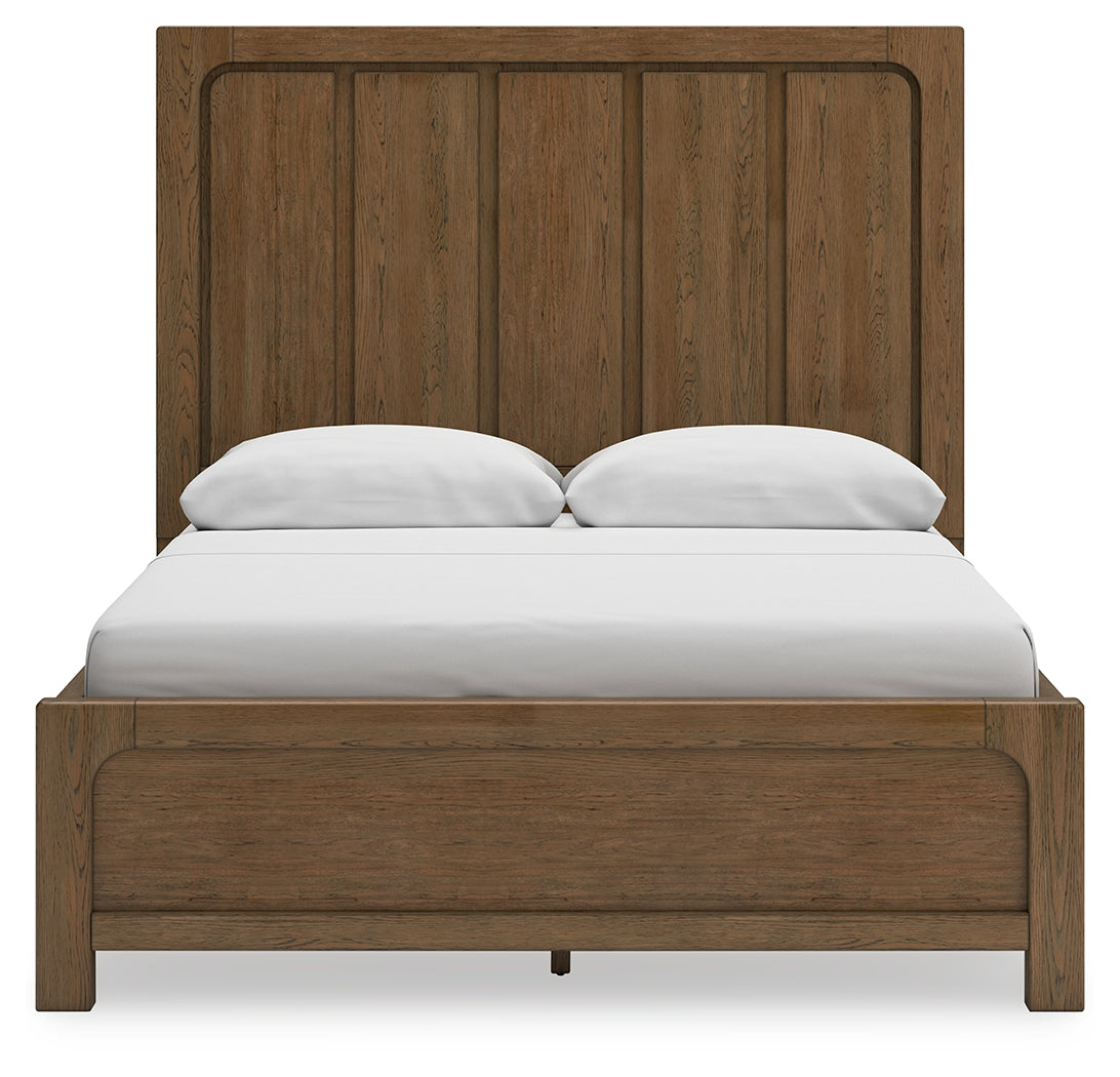 Cabalynn Queen Panel Bedroom Set with Storage, Dresser and Mirror