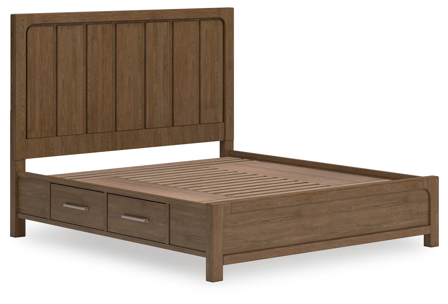 Cabalynn King Panel Bedroom Set with Storage, Dresser and Mirror