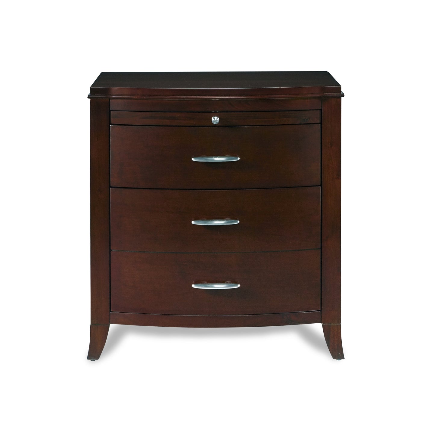 Brighton Charging Station Nightstand in Cinnamon - Ornate Home