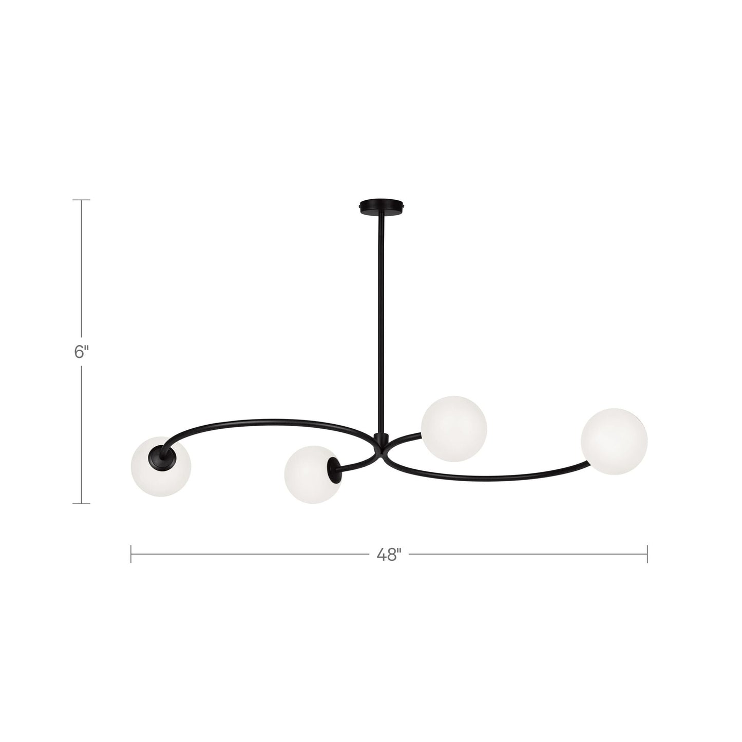 Cedric White Pendant Lamp - Ornate Home