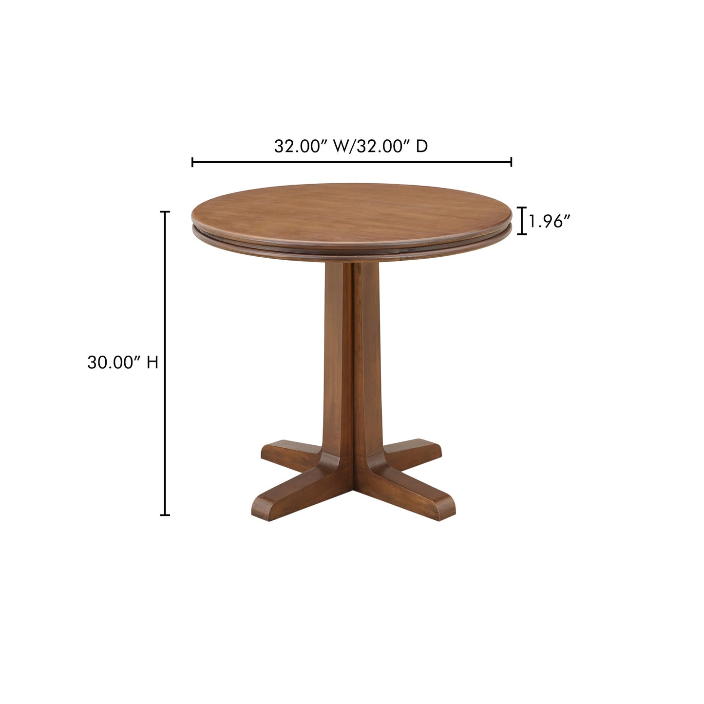 Charles Brown Cafe Table - Ornate Home