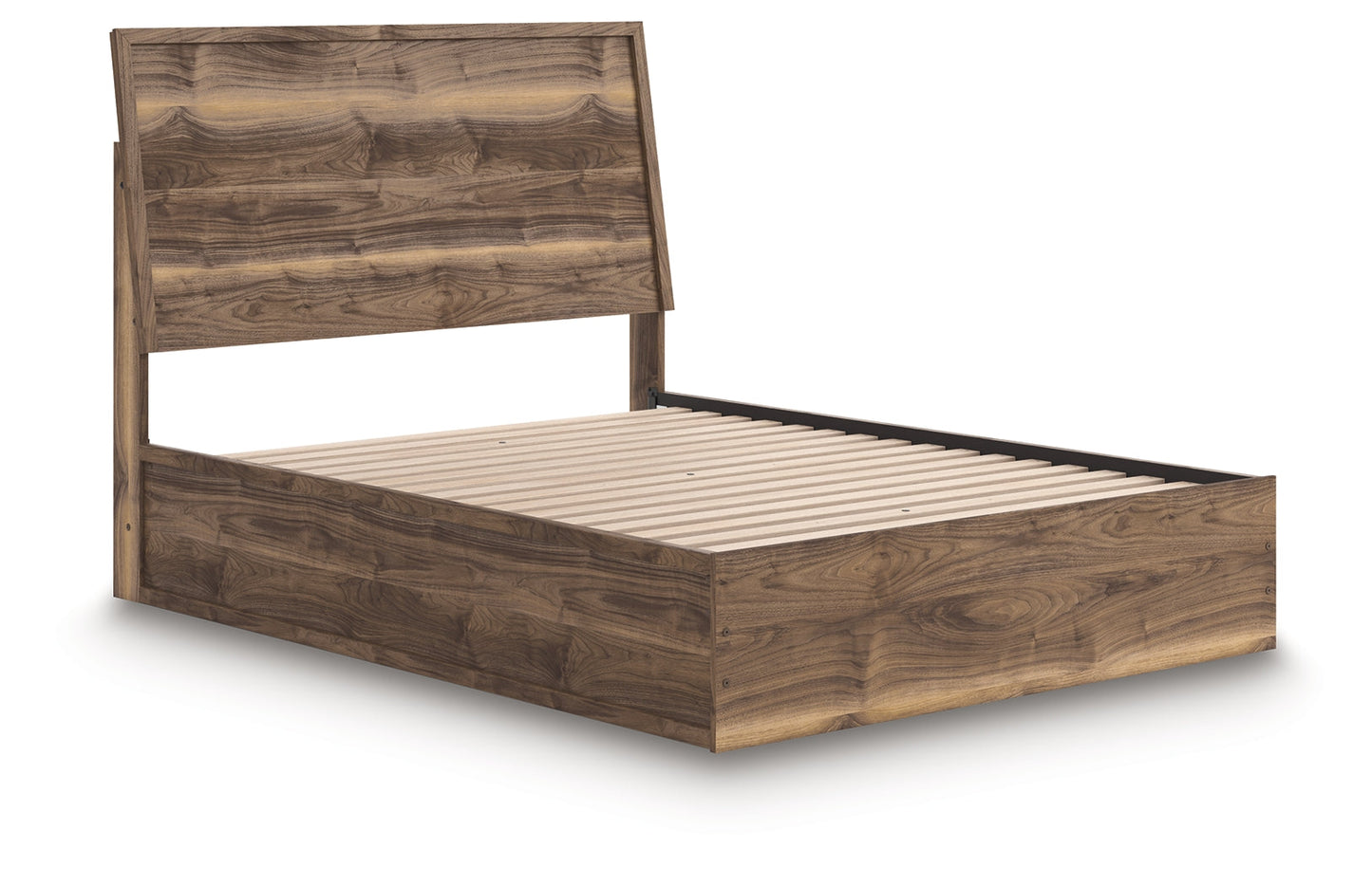 Chirason Brown Queen Panel Bed- Viva Furn