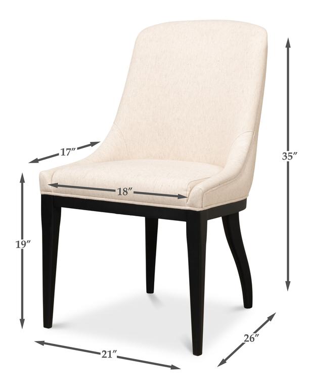 Claire Beige Dining Chair - Ornate Home