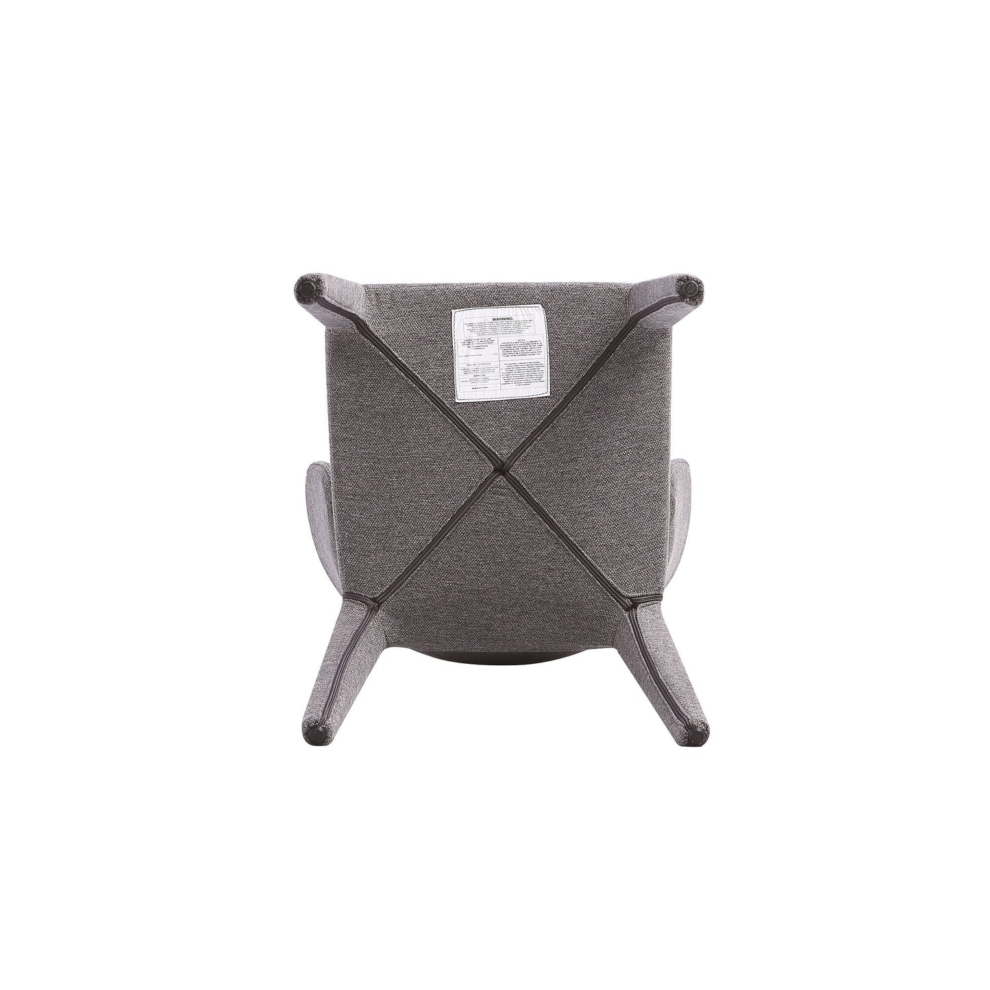 Conrad Woven Tweed Dining Chair in Grey (set of 2) - Ornate Home