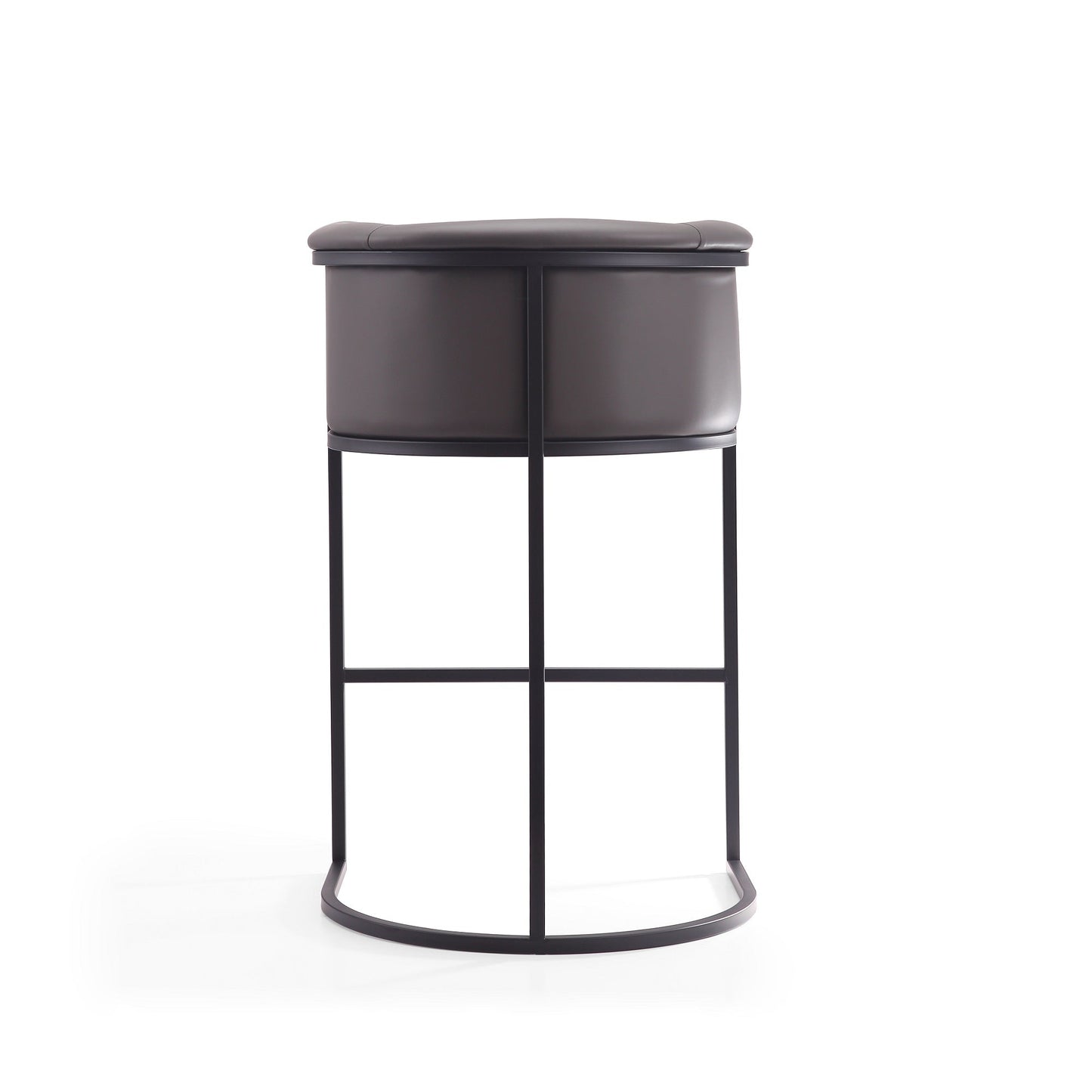 Cosmopolitan Barstool in Pebble and Black (set of 3) - Ornate Home