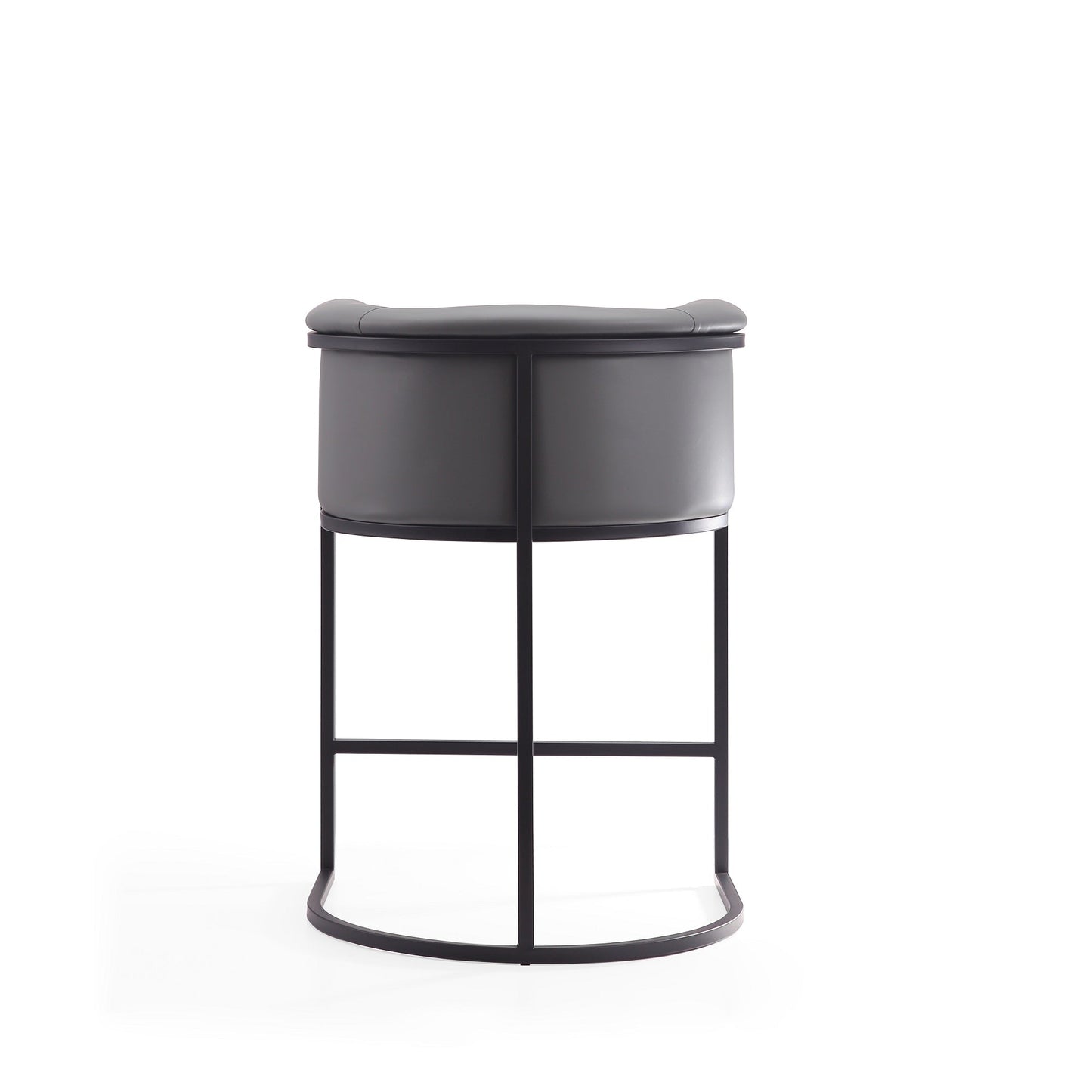 Cosmopolitan Counter Stool in Grey and Black (set of 3) - Ornate Home