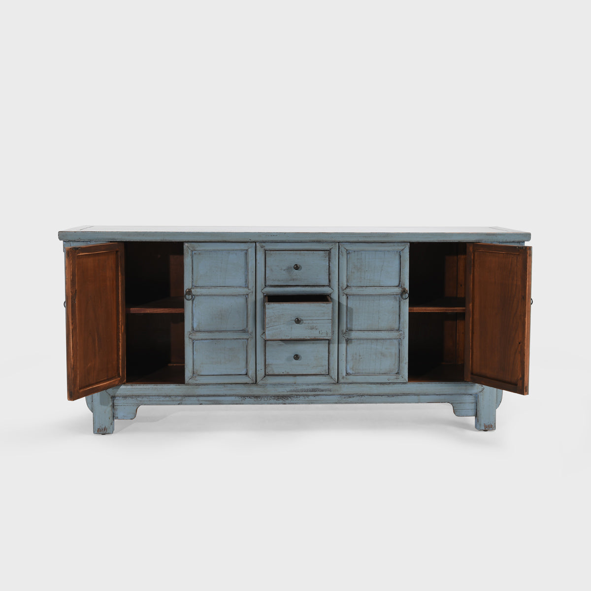Crafton Blue Cabinet - Ornate Home
