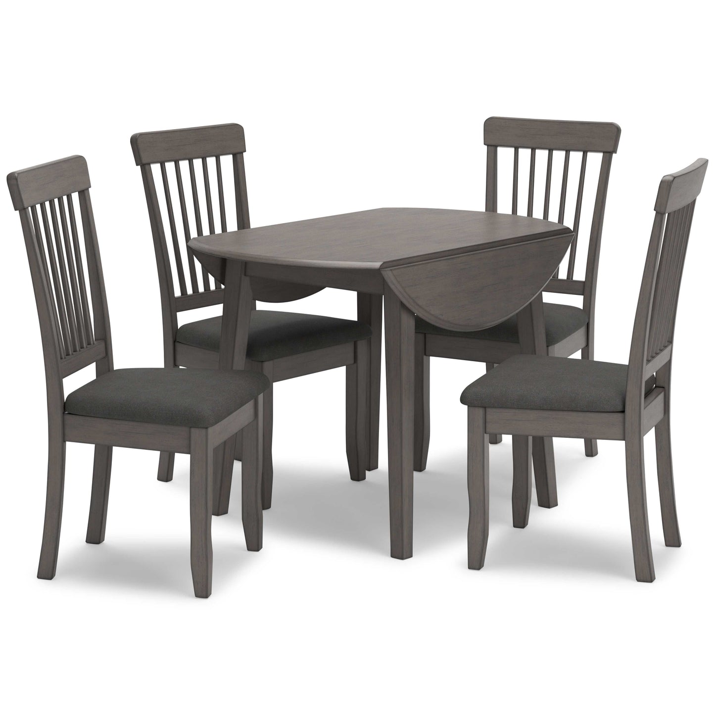 Shullden Gray Dining Room Set / 5pc