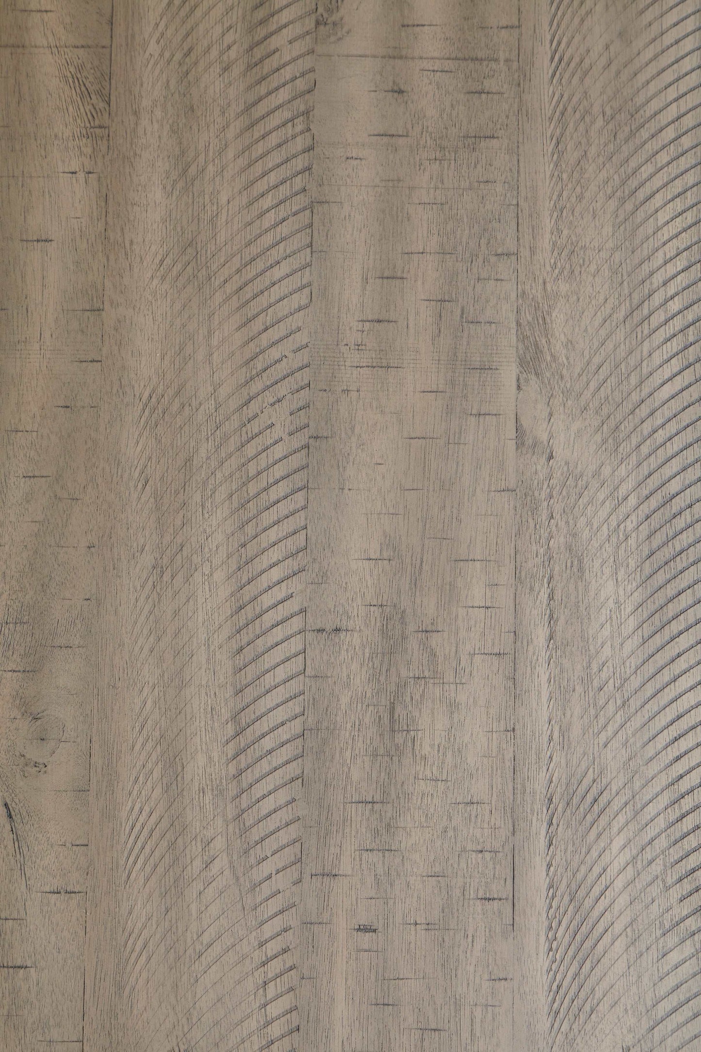 Lesterton Light Brown & Black Long Counter Table