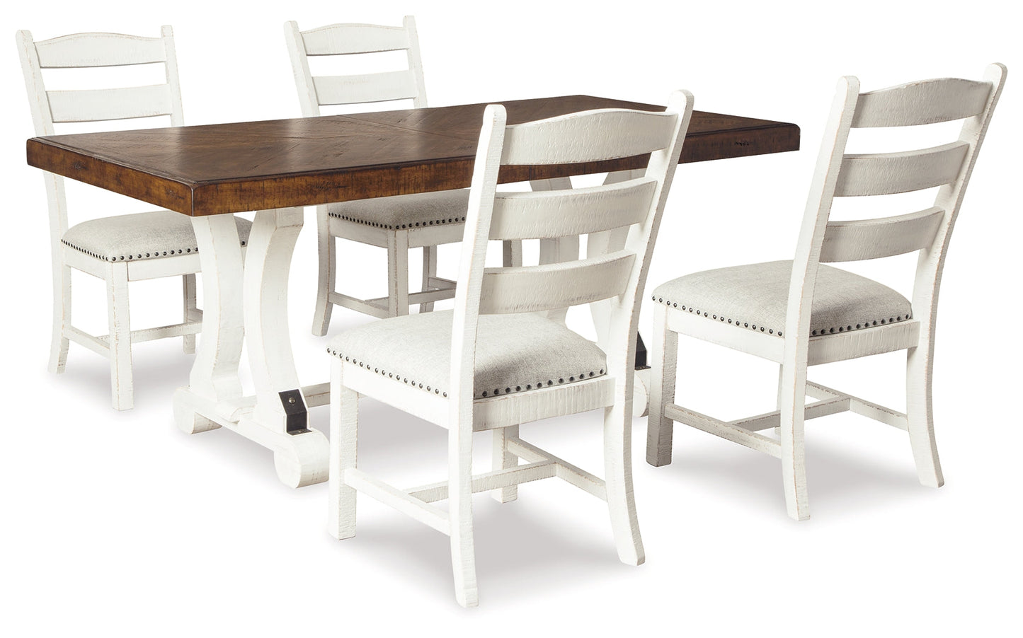 Valebeck Multi Dining Table and 4 Chairs