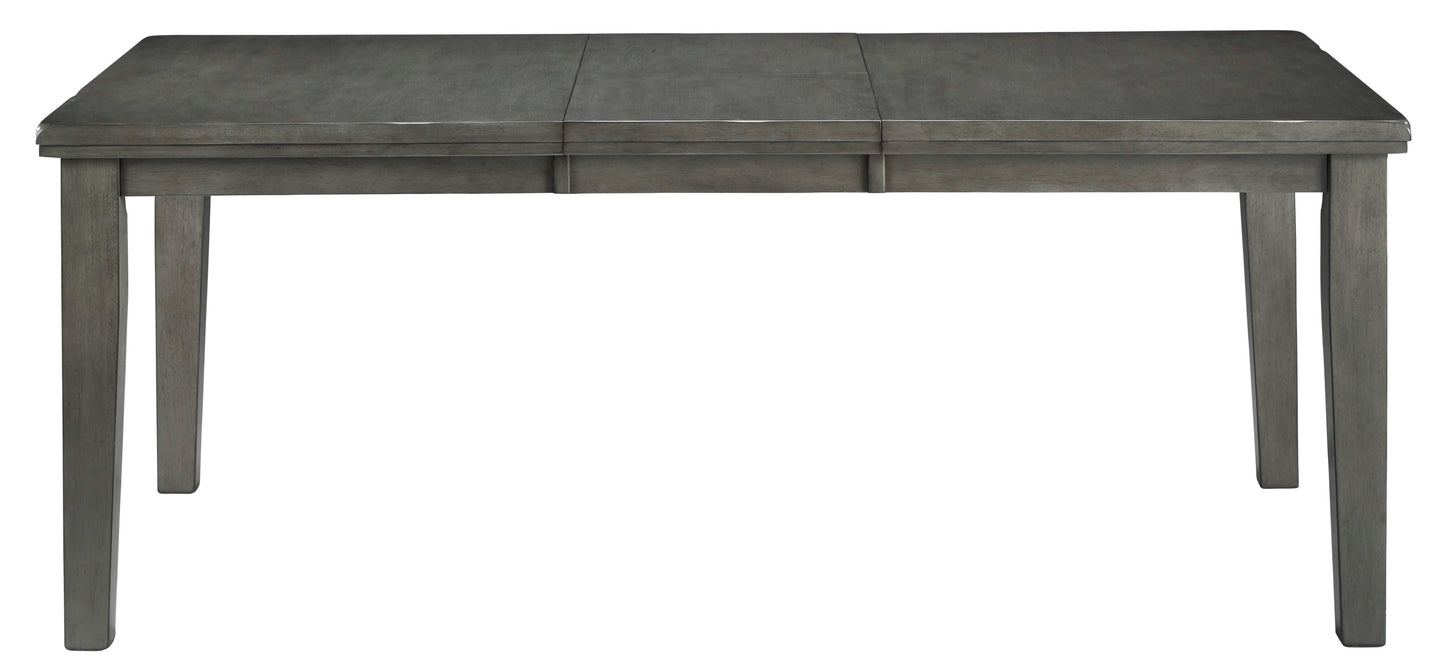 Hallanden Gray Dining Table w/ Extension
