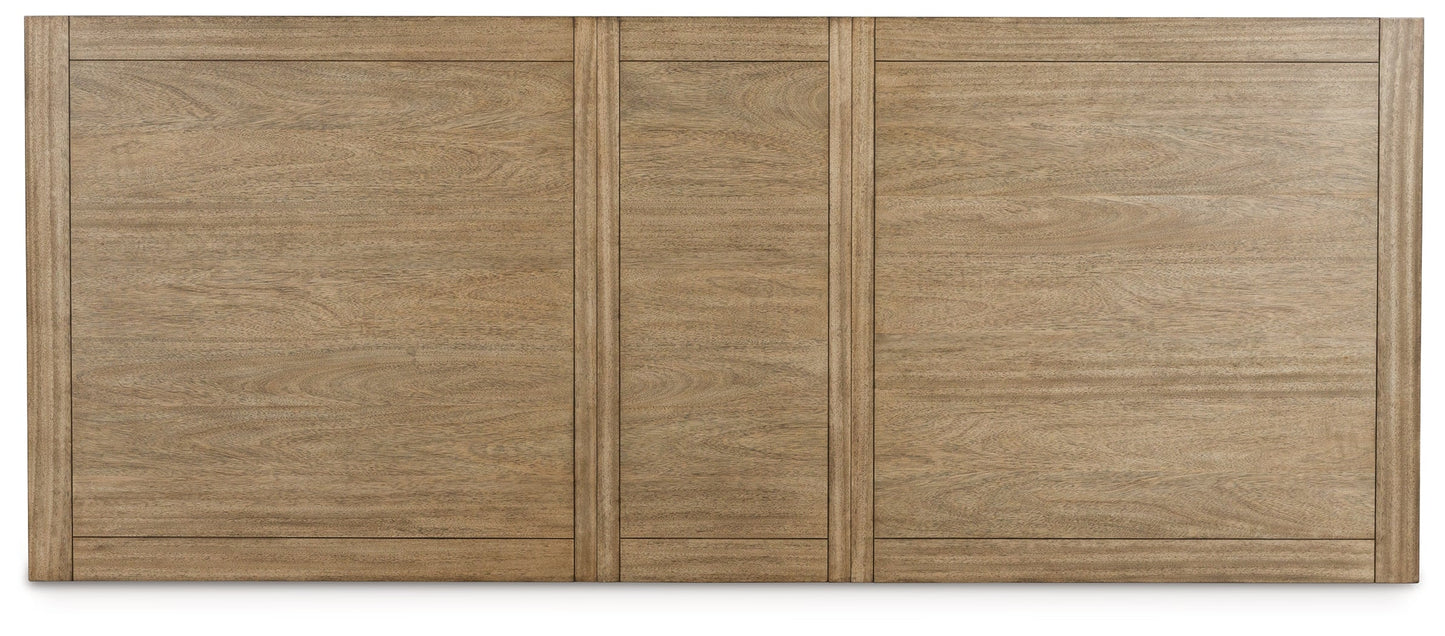 Tomtyn Brown Rectangle Dining Room Extension Table