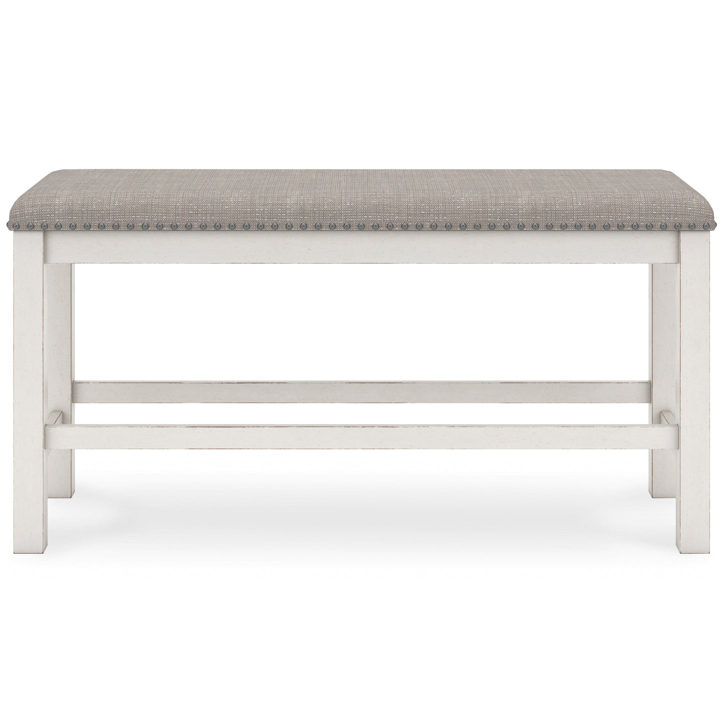 Robbinsdale Antique White Counter Height 49" Dining Bench