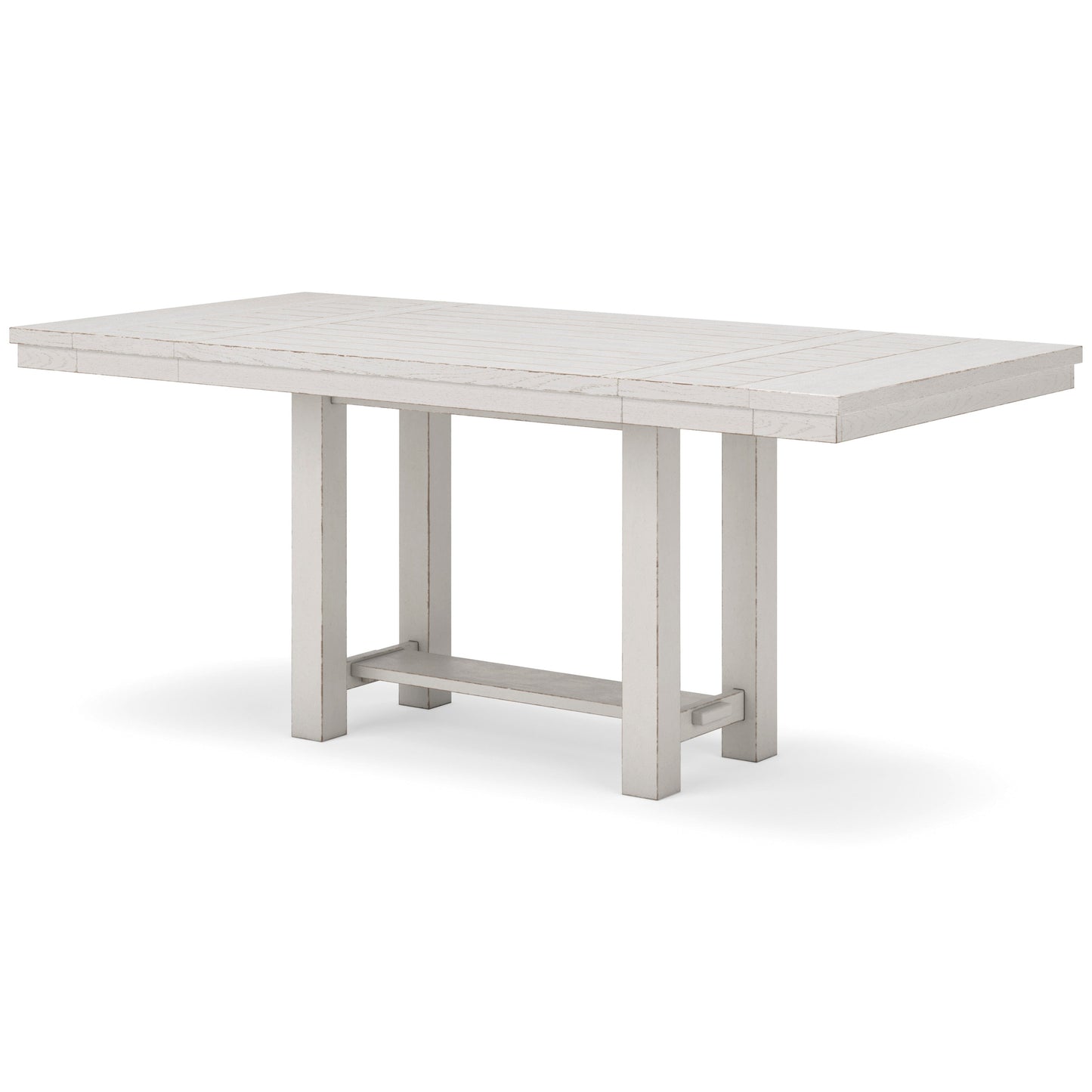 Robbinsdale Antique White Counter Height Extension Dining Room Table