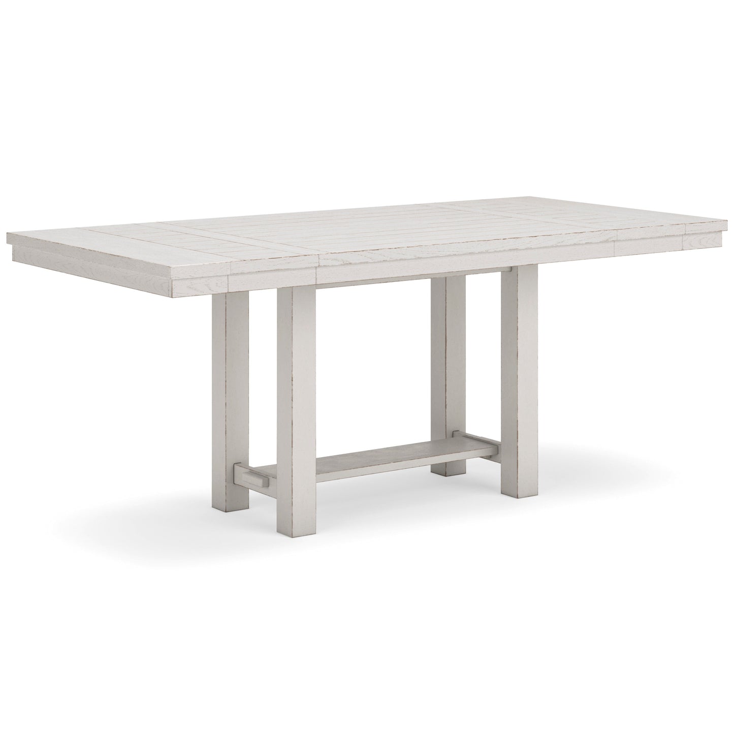 Robbinsdale Antique White Counter Height Extension Dining Room Table