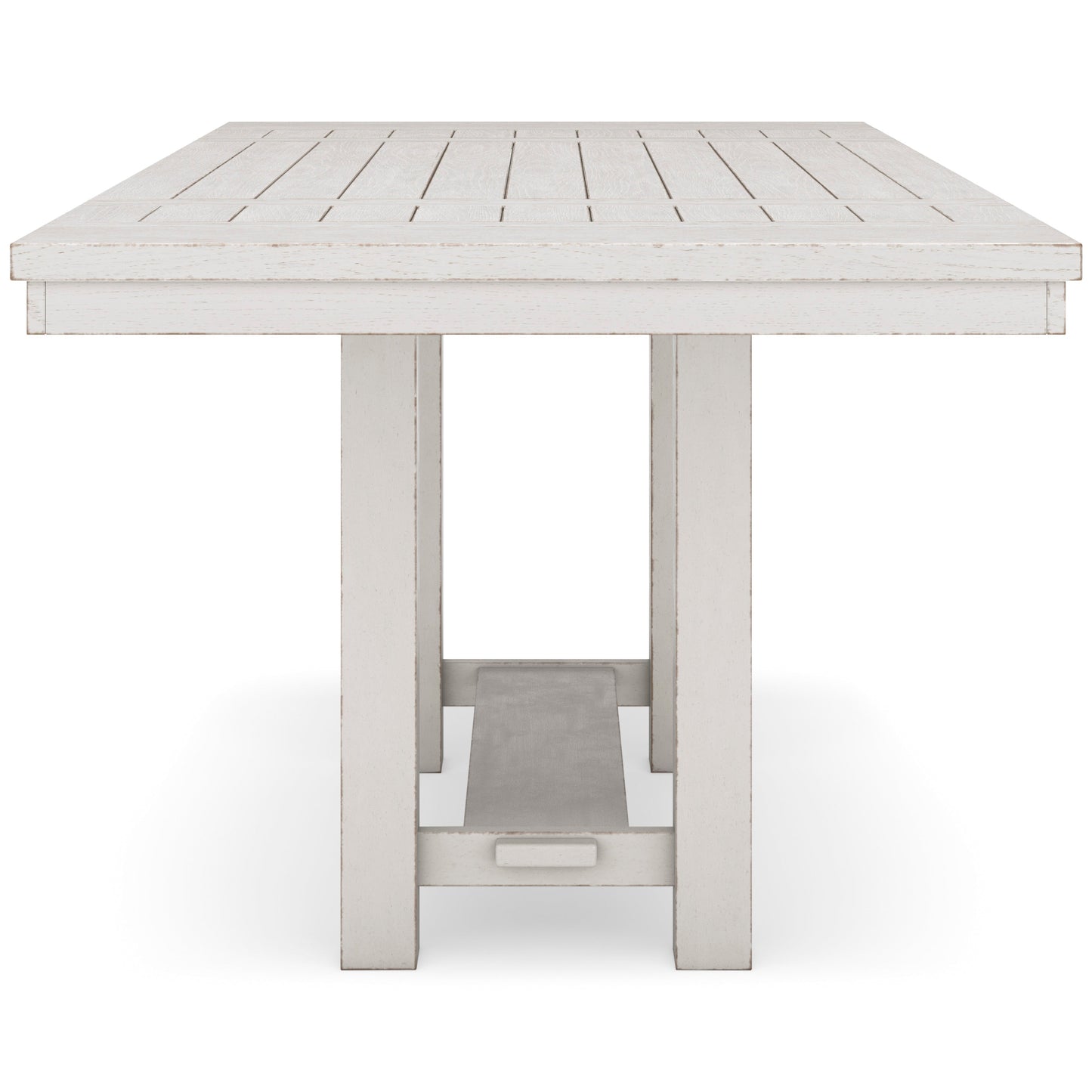 Robbinsdale Antique White Counter Height Extension Dining Room Table