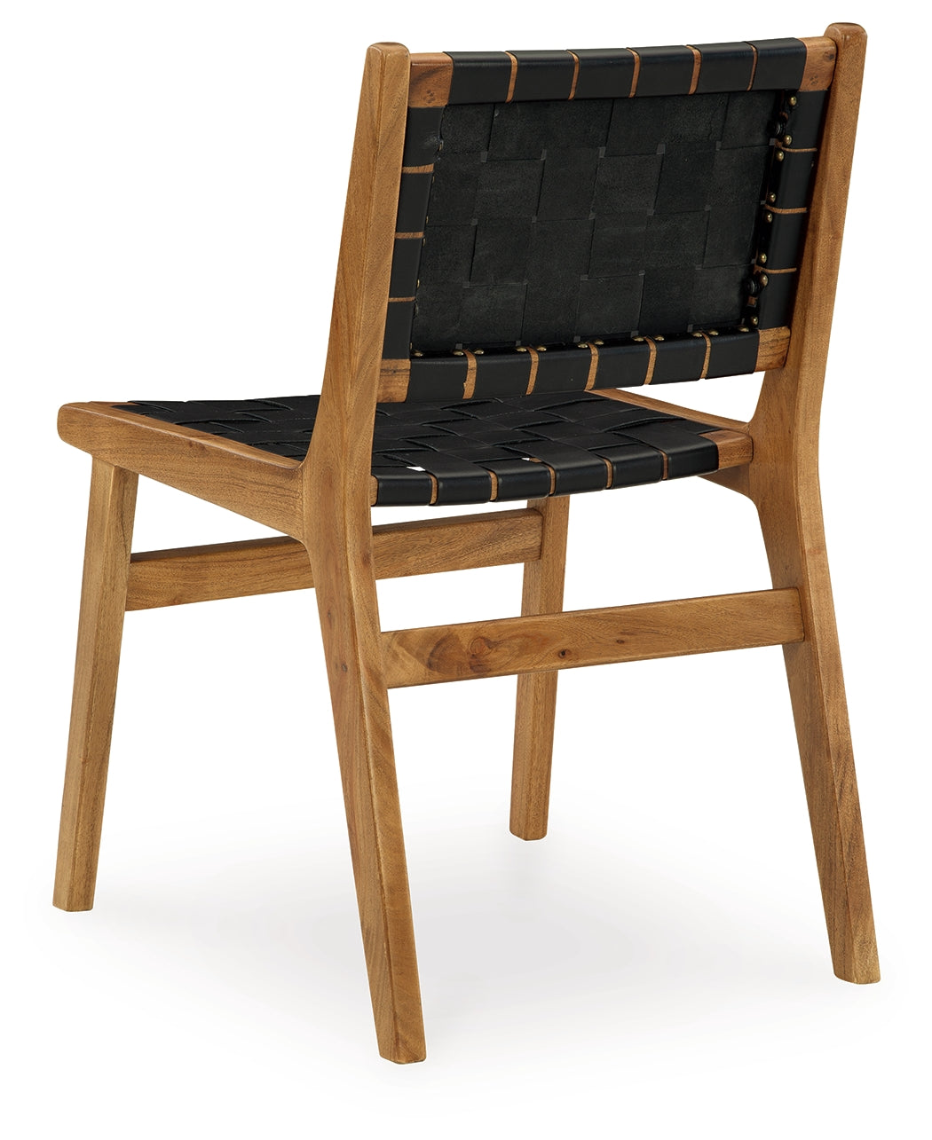 Fortmaine Brown/Black Dining Chair (Set of 2)