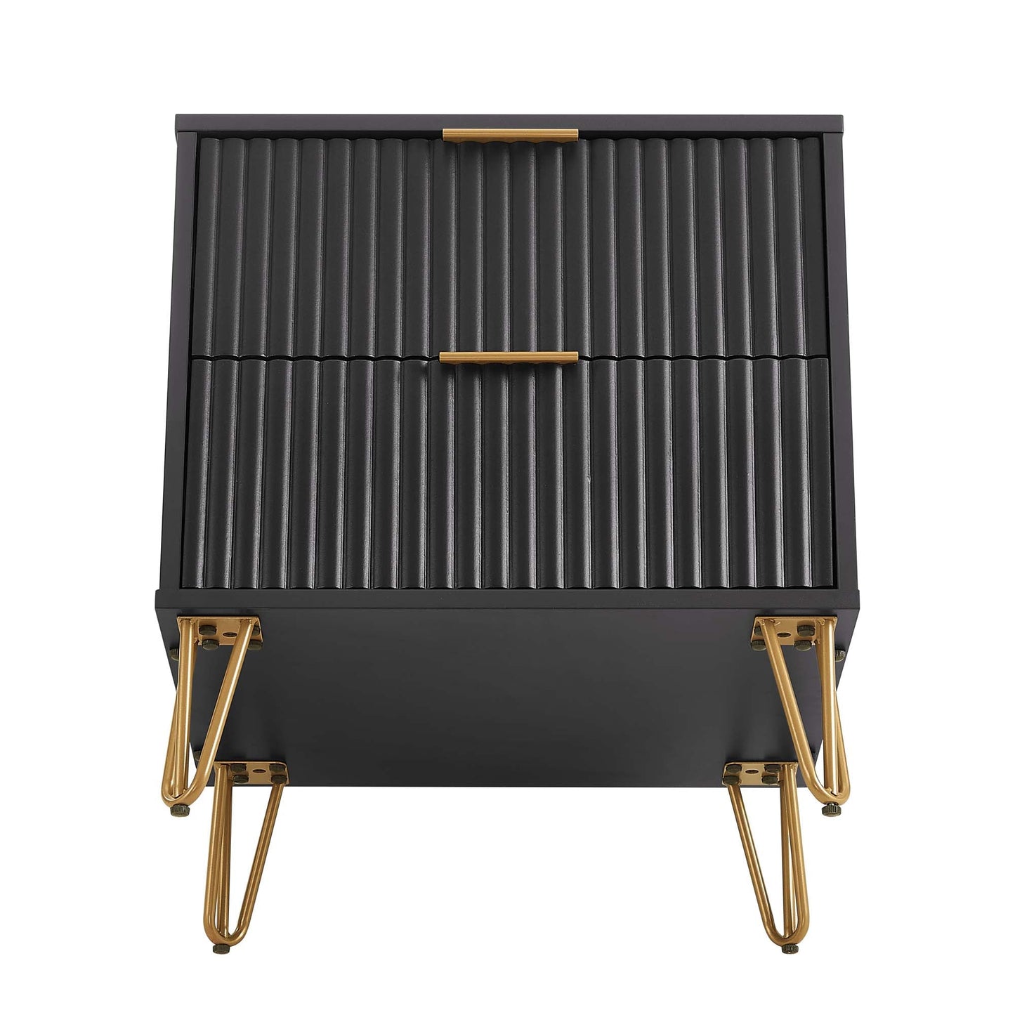DUMBO 2.0 Nightstand in Black (set of 2) - Ornate Home