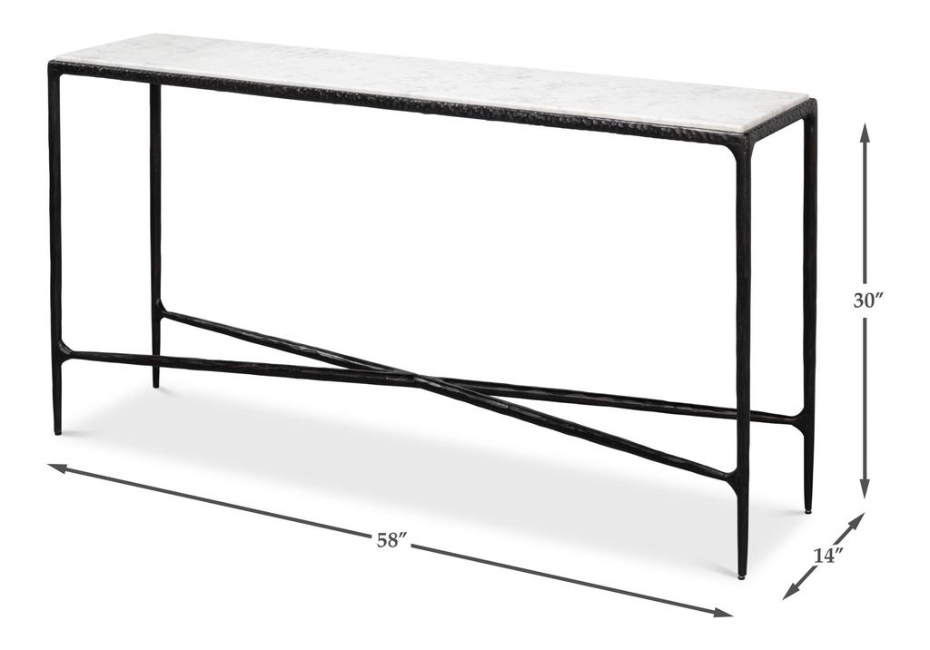 Dakor Black Console Table - Ornate Home