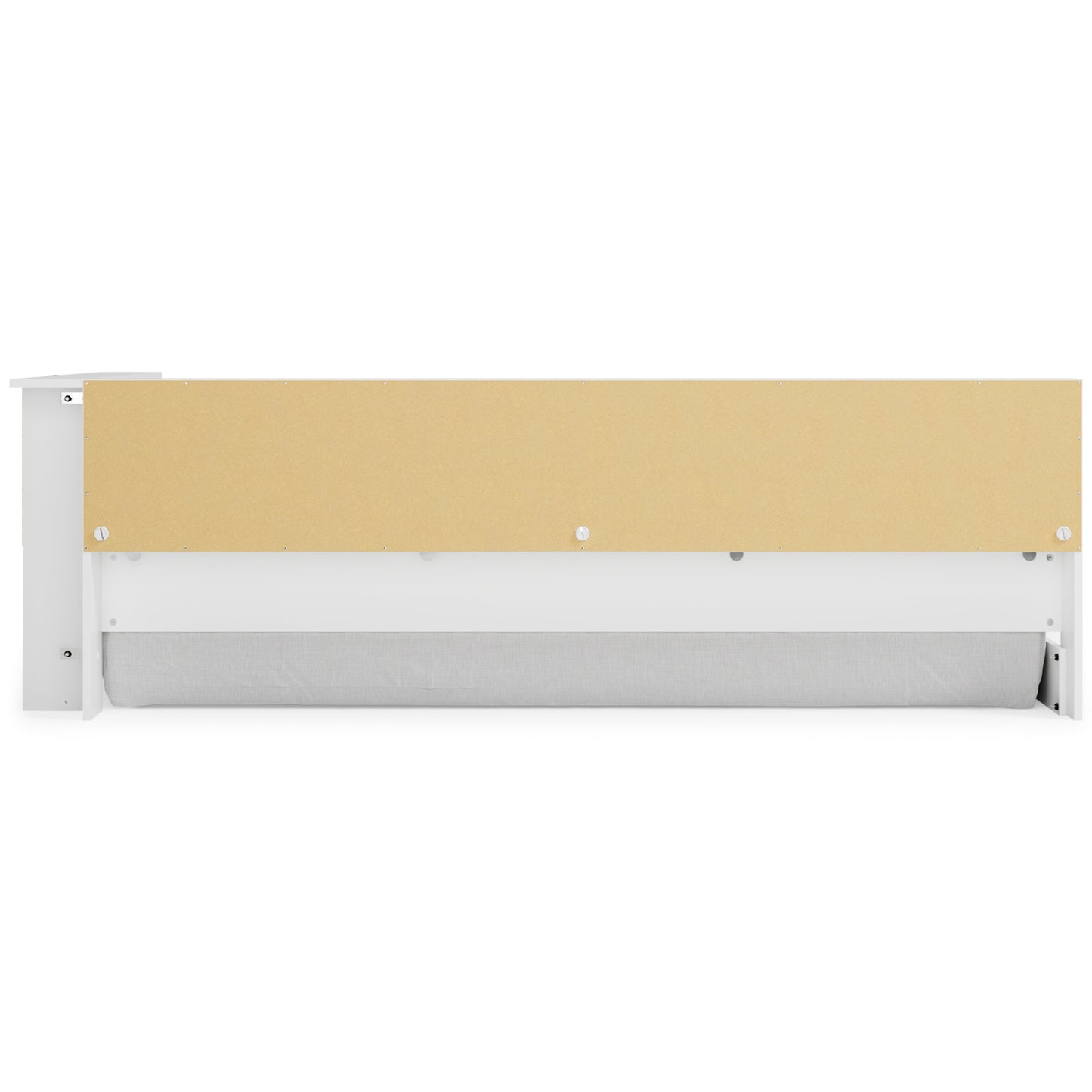 Piperton White Twin Bookcase Storage Youth Bed