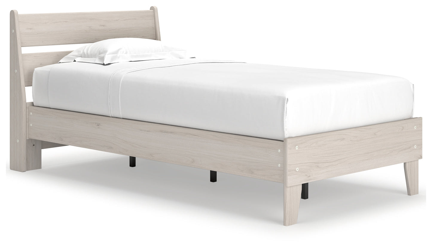 Socalle Natural Twin Panel Platform Youth Bed
