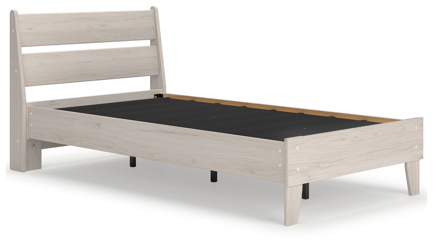 Socalle Natural Twin Panel Platform Youth Bed