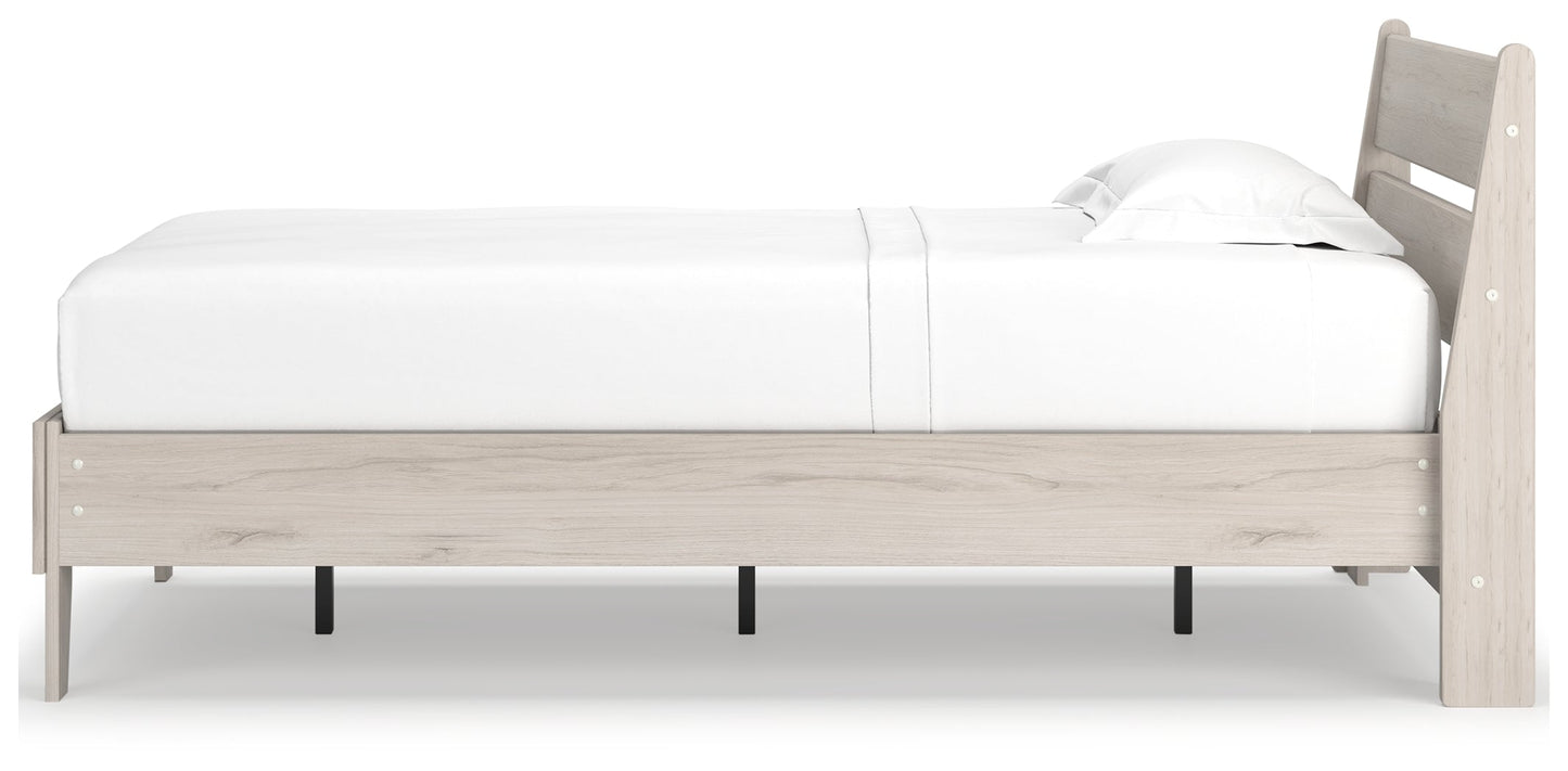 Socalle Natural Twin Panel Platform Youth Bed