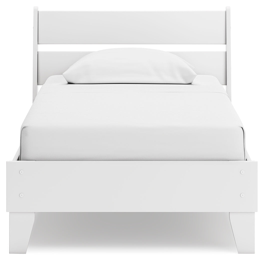 Socalle Two-tone Twin Panel Platform Youth Bed