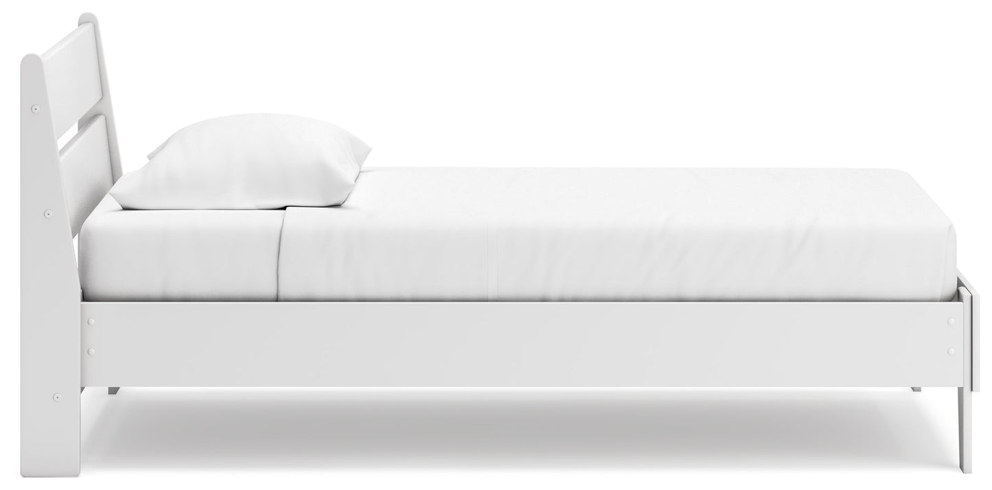 Socalle Two-tone Twin Panel Platform Youth Bed