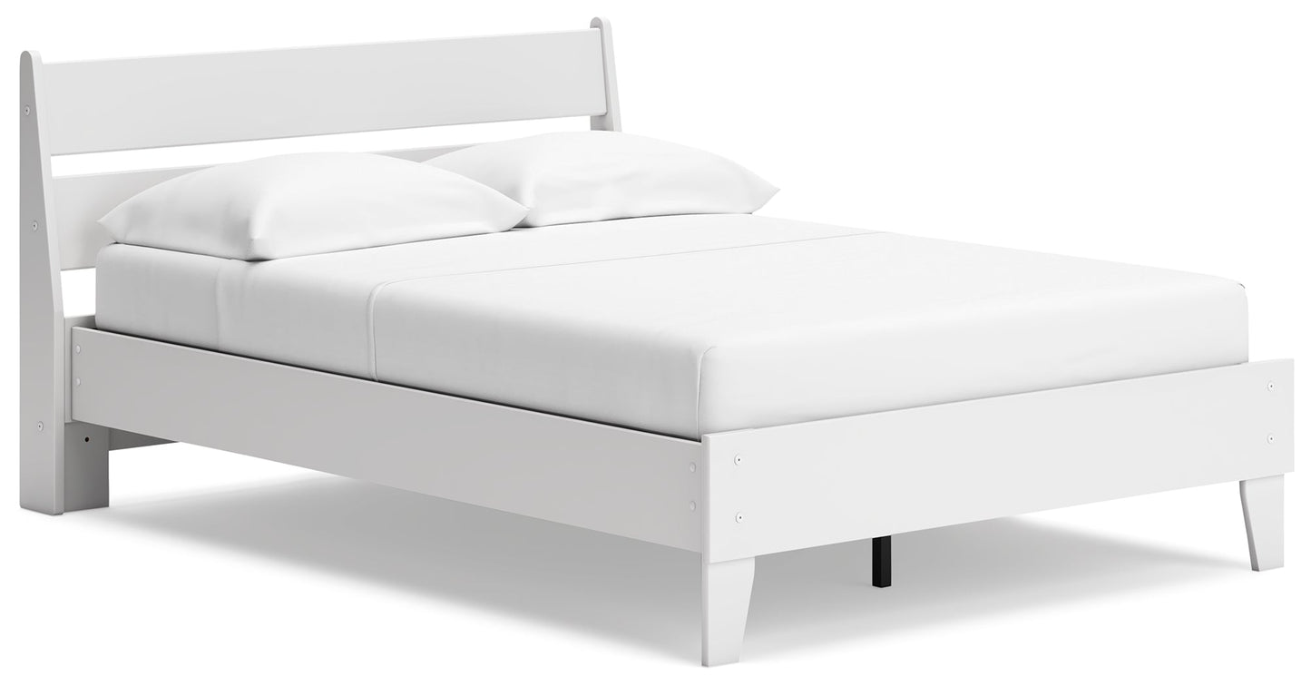 Socalle Two-tone Full Panel Platform Youth Bed