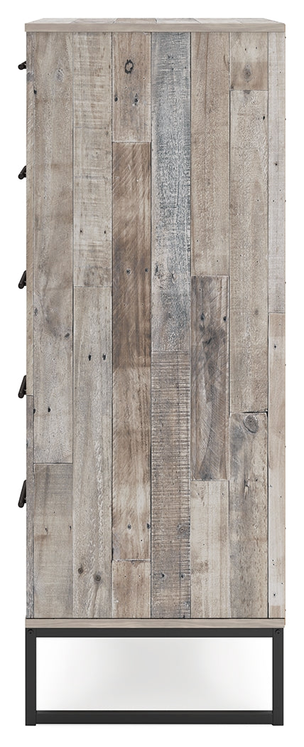 Neilsville Whitewash Chest of Drawers