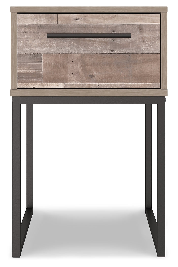 Neilsville Whitewash Nightstand