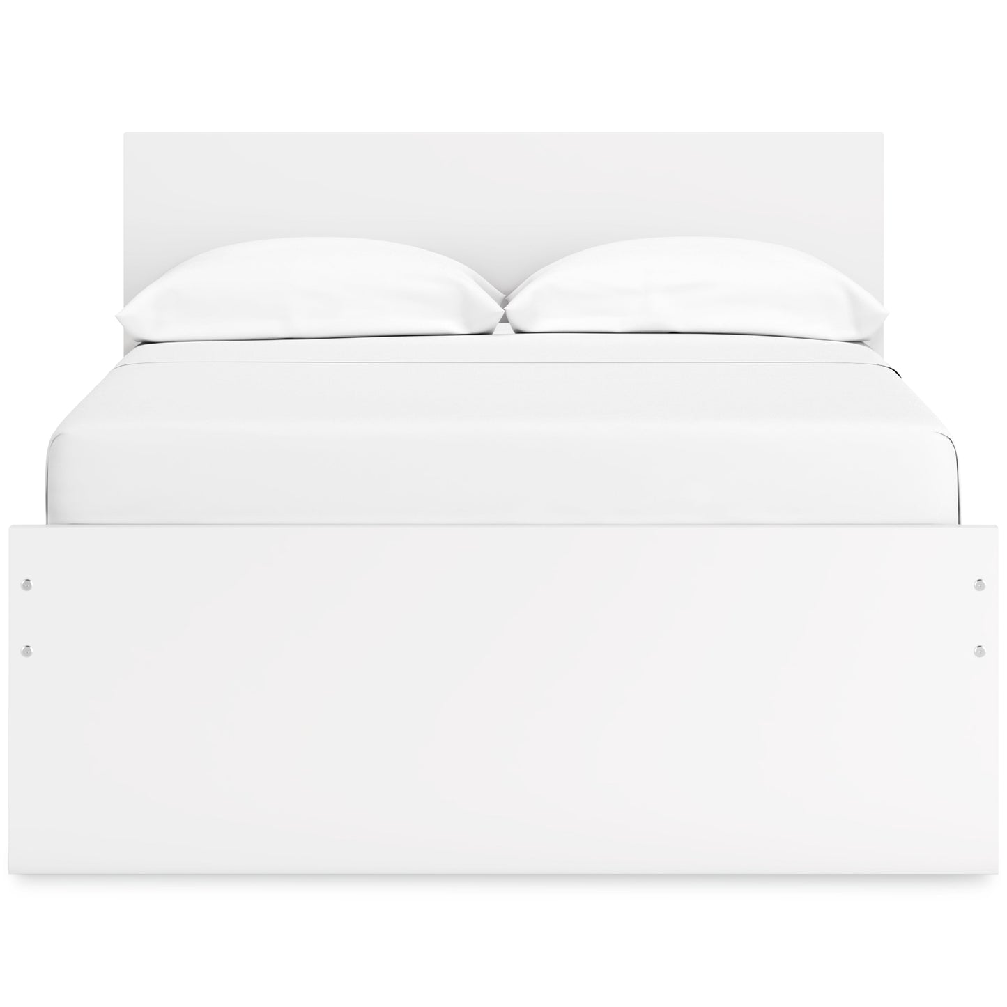 Onita White Full Panel Platform Youth Bed