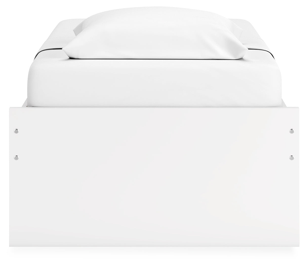 Onita White Twin Platform Youth Bed