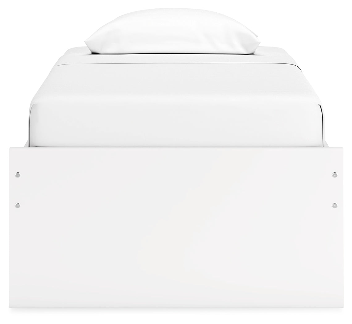 Onita White Twin Platform Youth Bed