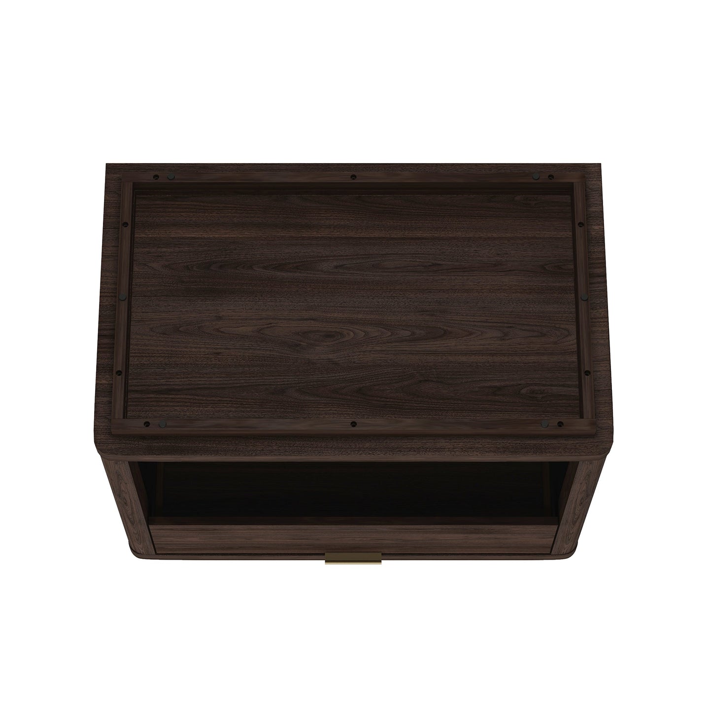Evelyn 32" Nightstand 2.0 in Brown - Ornate Home