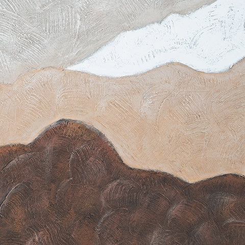 Fanthorne Tan/Brown/White Wall Art- Viva Furn