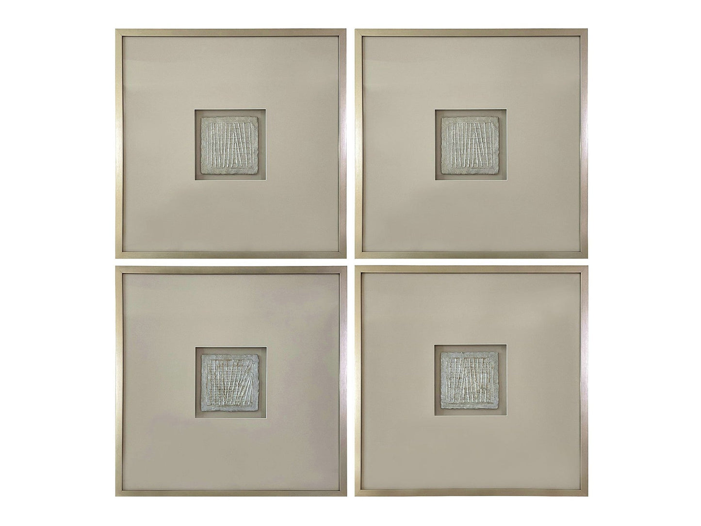 Forsythe 1 Natural/Silver Wall Art - Ornate Home