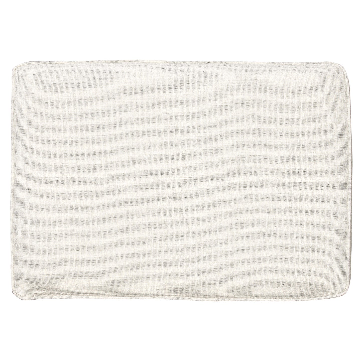 Foster Beige/Tan Fabric Ottoman - Ornate Home