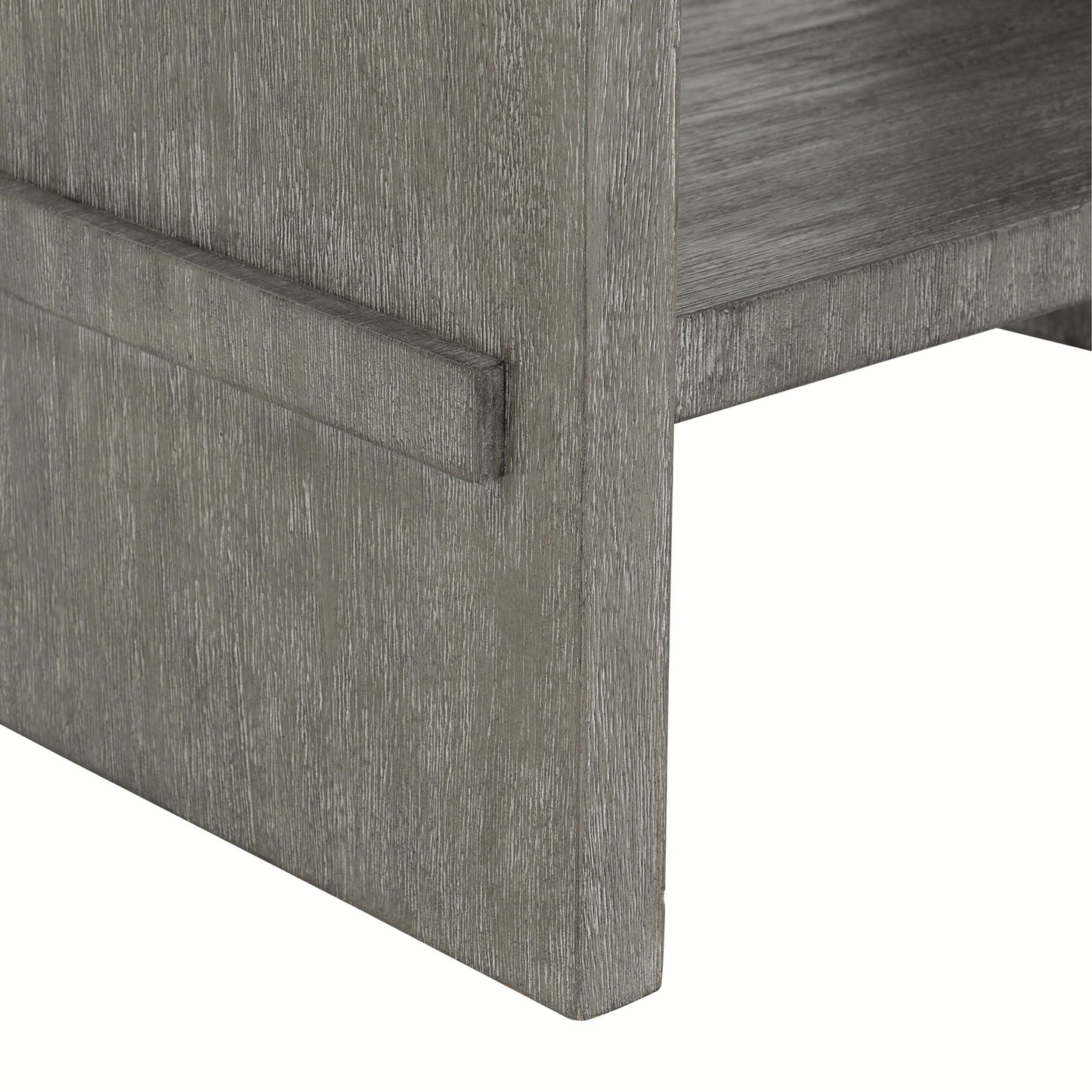 Foundations Dark Shale/Light Shale Nightstand With 1 Drawer - Ornate Home