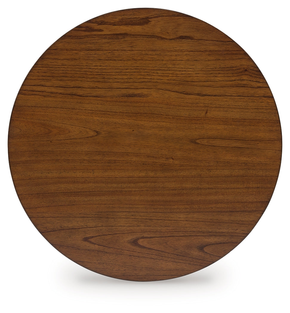 Gordonay Brown Occasional Table Set (Set of 3)- Viva Furn