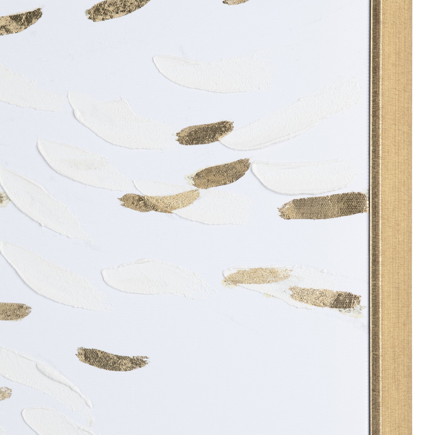 Great Escape White/Gold Canvas - Ornate Home