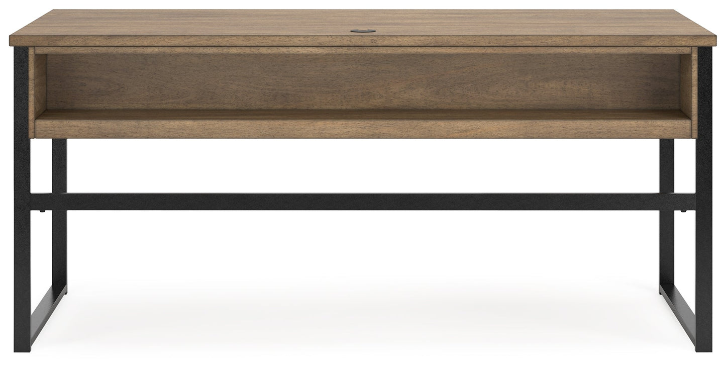 Montia Light Brown 67" Home Office Desk