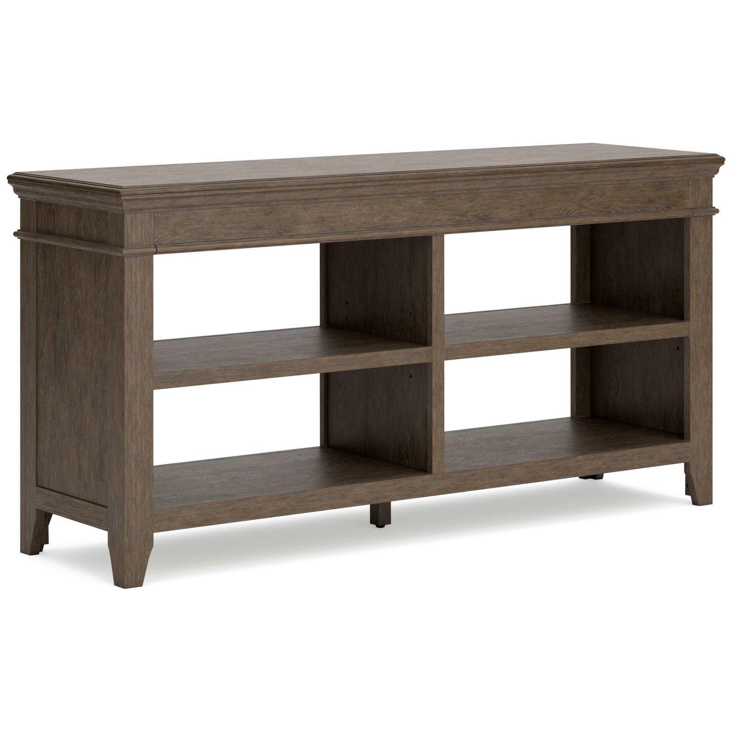 Janismore Weathered Gray Credenza